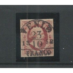 Nederland 2 met "VENLO-B 1852" VFU/gebr CV 100+ €