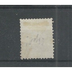 Nederland 10 met ROOD  franco-kastje  VFU/gebr CV 40++ €
