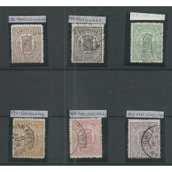 Nederland 13-18 Wapen-serie  VFU/gebr CV 334 €