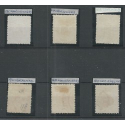 Nederland 13-18 Wapen-serie  VFU/gebr CV 334 €