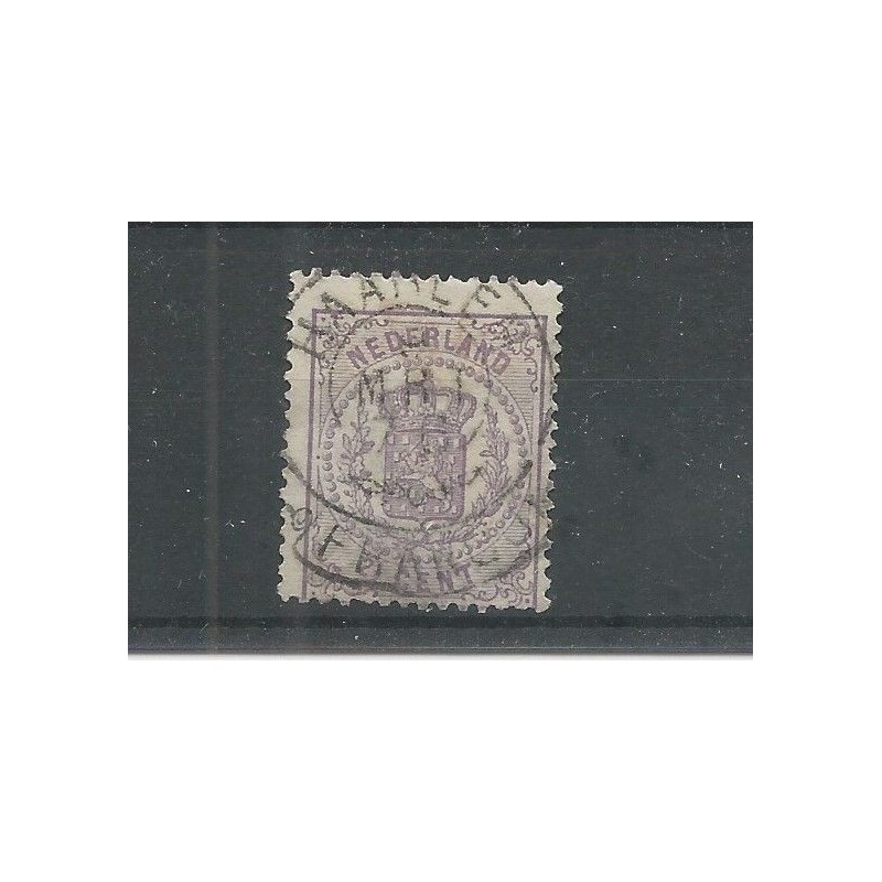 Nederland 18 met HAARLEM-1876" franco-takje VFU/gebr CV 100 € Nederland 18 met HAARLEM-1876" franco-takje VFU/gebr CV 100 €