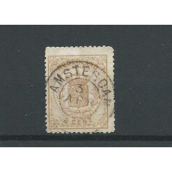 Nederland  17a  Wapens 1869   VFU/gebr  CV  22 €
