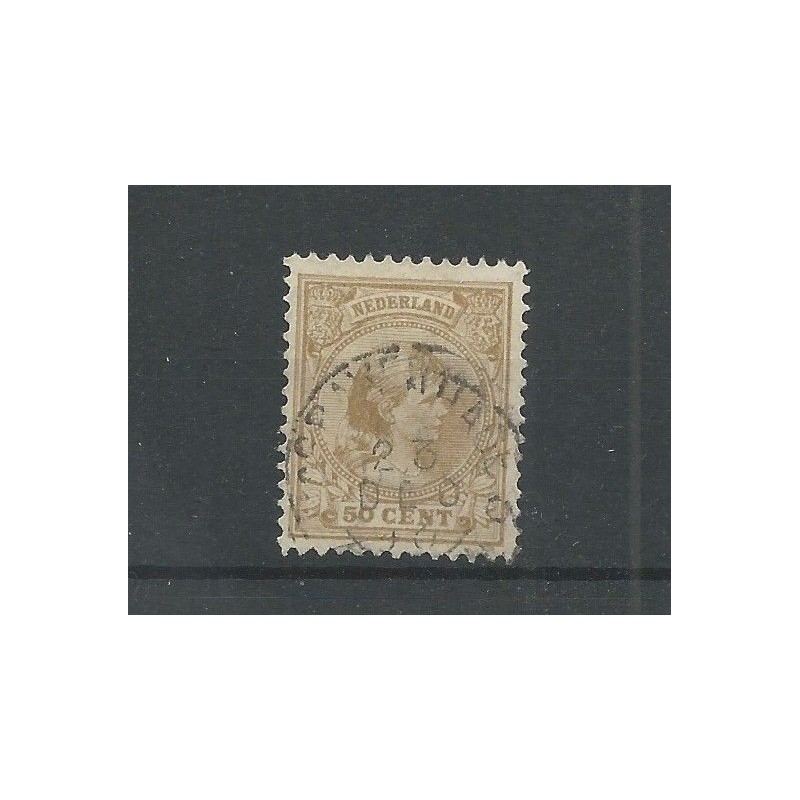 Nederland 43 met "s-GRAVENHAGE-3 1893" VFU/gebr CV 75 € Nederland 43 met "s-GRAVENHAGE-3 1893" VFU/gebr CV 75 €