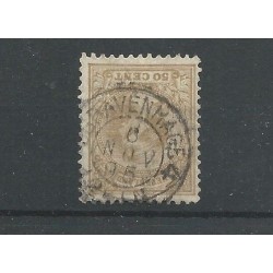 Nederland 43 met "s-GRAVENHAGE-4 1895"  VFU/gebr CV 40 €