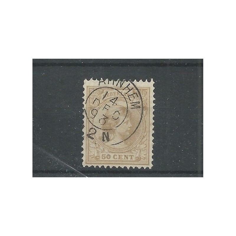 Nederland 43 met "ARNHEM 1893" VFU/gebr CV 27 € Nederland 43 met "ARNHEM 1893" VFU/gebr CV 27 €