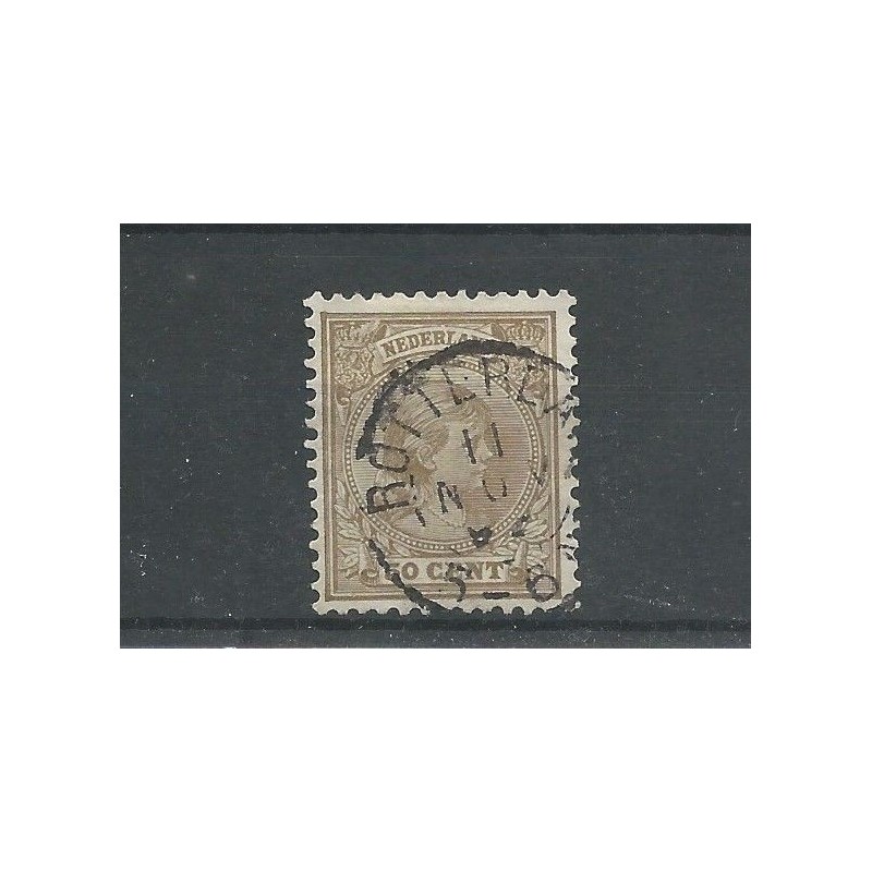 Nederland 43a met "ROTTERDAM 1892" VFU/gebr CV 60+ € Nederland 43a met "ROTTERDAM 1892" VFU/gebr CV 60+ €