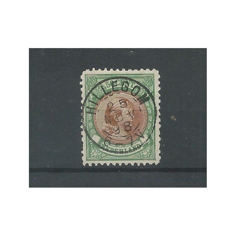 Nederland 45B met "HILLEGOM 1898"  VFU/gebr CV 20+ €