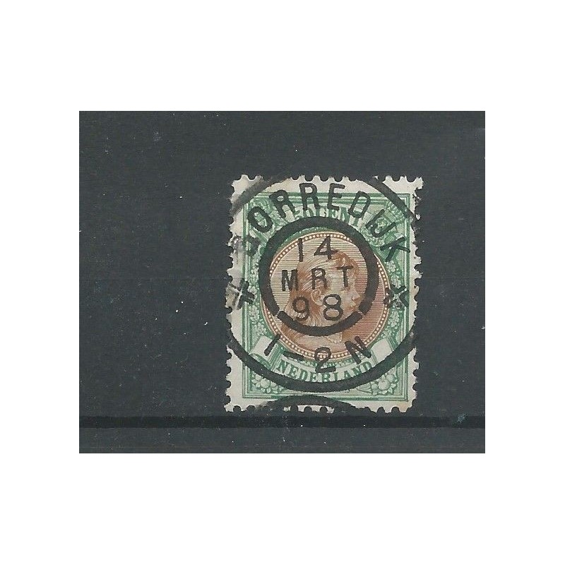 Nederland 45B met "GORREDIJK 1898" VFU/gebr CV 20+ € Nederland 45B met "GORREDIJK 1898" VFU/gebr CV 20+ €