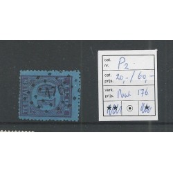 Nederland P2A met puntstempel 176  VFU/gebr CV 80 € PRACHT !!