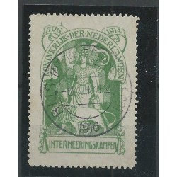 Nederland IN1 Interneringszegel "RIJS" VFU/gebr CV 200 € PRACHT !!