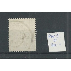 Nederland PW5 met "ROZENDAAL 1898" grootrond  VFU/gebr CV 200+ € PRACHT !!