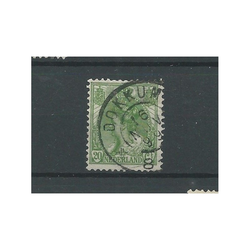Nederland 68 "DOKKUM 1899" grootrond VFU/gebr CV 5 € Nederland 68 "DOKKUM 1899" grootrond VFU/gebr CV 5 €