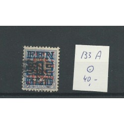 Nederland 133A   11,5x11  Opruimingsuitgifte   VFU/gebr  CV 40 €