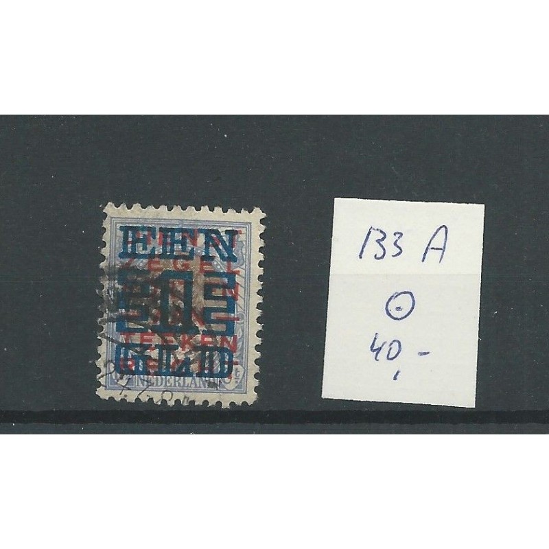 Nederland 133A 11,5x11 Opruimingsuitgifte VFU/gebr CV 40 € Nederland 133A 11,5x11 Opruimingsuitgifte VFU/gebr CV 40 €