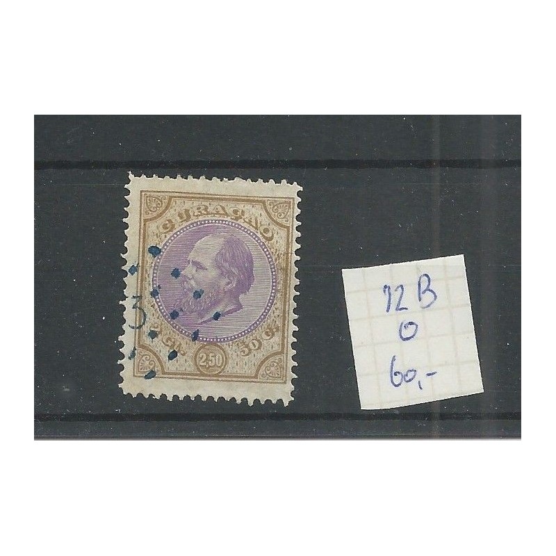 Curacao 12B Willem III 2,5Gld VFU/gebr CV 60 € Curacao 12B Willem III 2,5Gld VFU/gebr CV 60 €
