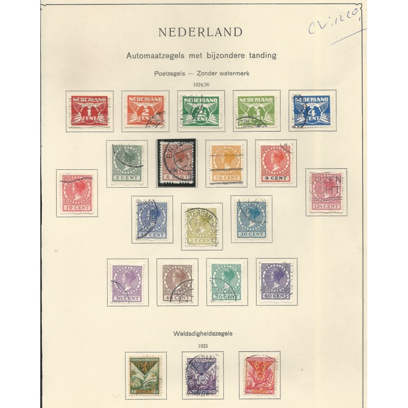 Nederland R1-101 (ecl R32) Roltandingen VFU/gebr CV 1220 € Nederland R1-101 (ecl R32) Roltandingen VFU/gebr CV 1220 €