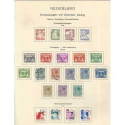Nederland R1-101 (ecl R32)  Roltandingen  VFU/gebr  CV 1220 €