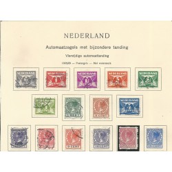 Nederland R1-101 (ecl R32)  Roltandingen  VFU/gebr  CV 1220 €