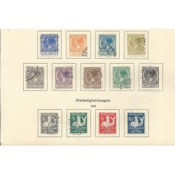 Nederland R1-101 (ecl R32)  Roltandingen  VFU/gebr  CV 1220 €