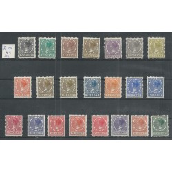Nederland 177-198 Wilhelmina VETH  MNH/postfris  CV 800 €