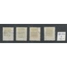 Nederland 199a-202a Kind met vertikaal wm VFU/gebr  CV 155  €