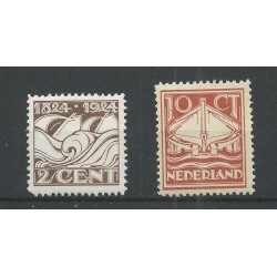 Nederland 139-140 Reddingsmaatschappij MNH/postfris  CV 25  €