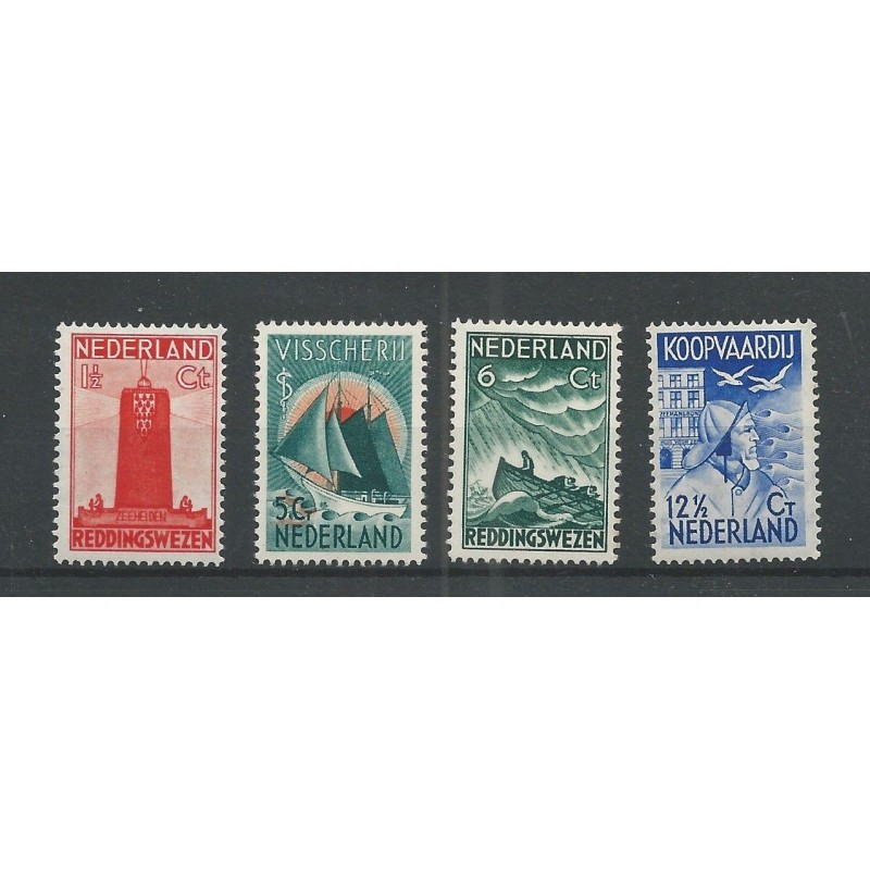 Nederland 257-260 Zeemanszegels MNH/postfris CV 152 € Nederland 257-260 Zeemanszegels MNH/postfris CV 152 €