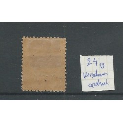 Curacao 24 Hulpzegel  verschoven opdruk VFU/gebr CV 15++ €
