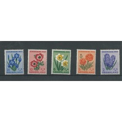 Nederland 602-606 Zomer  1953  MNH/postfris  CV 25 €