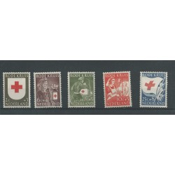 Nederland 607-611 Rode Kruis  1953  MNH/postfris  CV 17 €
