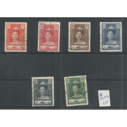 Curacao 89A-99A Wilhelmina VFU/gebr CV 7 €