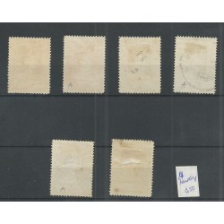 Curacao 89A-99A Wilhelmina VFU/gebr CV 7 €