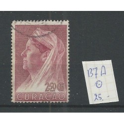 Curacao 137A Wilhelmina VFU/gebr CV 25 €