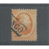 Nederland  6 Willem III  15ct VFU/gebr CV 120 € PRACHT !!