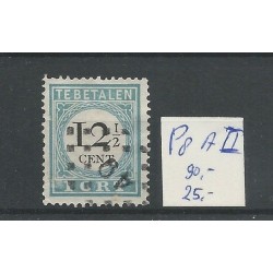 Nederland  P8A-II Port met puntstempel 49 VFU/gebr CV 115 € PRACHT !!
