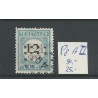 Nederland  P8A-II Port met puntstempel 49 VFU/gebr CV 115 € PRACHT !!