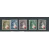 Nederland 661-665 Kankerbestrijding  MNH/postfris  CV 13,5 €