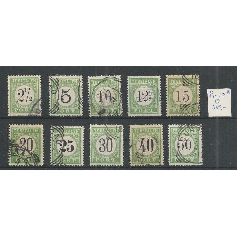 Curacao P1-10 Type III Port 1889 VFU/gebr CV 645 € Curacao P1-10 Type III Port 1889 VFU/gebr CV 645 €