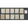 Curacao P1-10  Type III  Port 1889   VFU/gebr  CV 645 €
