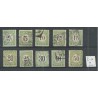 Curacao P1-10   Port 1889   VFU/gebr  CV 645 €
