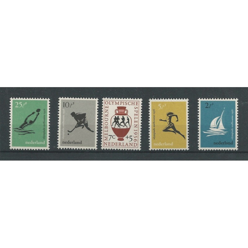 Nederland 676-680 Olympische spelen MNH/postfris CV 10 € Nederland 676-680 Olympische spelen MNH/postfris CV 10 €