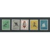 Nederland 676-680 Olympische spelen MNH/postfris  CV 10 €