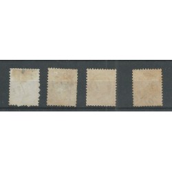 Nederland 4-6 Willem III  1864 VFU/gebr  CV 170 €