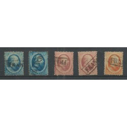 Nederland 4-6 Willem III  1864 VFU/gebr  CV 180 €