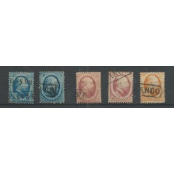 Nederland 4-6 Willem III  1864 VFU/gebr  CV 180 €