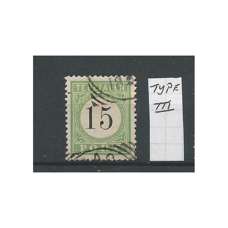 Curacao P5-III  Port 1889 VFU/gebr  CV 30 €