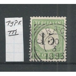 Curacao P5-III  Port 1889 VFU/gebr  CV 30 €