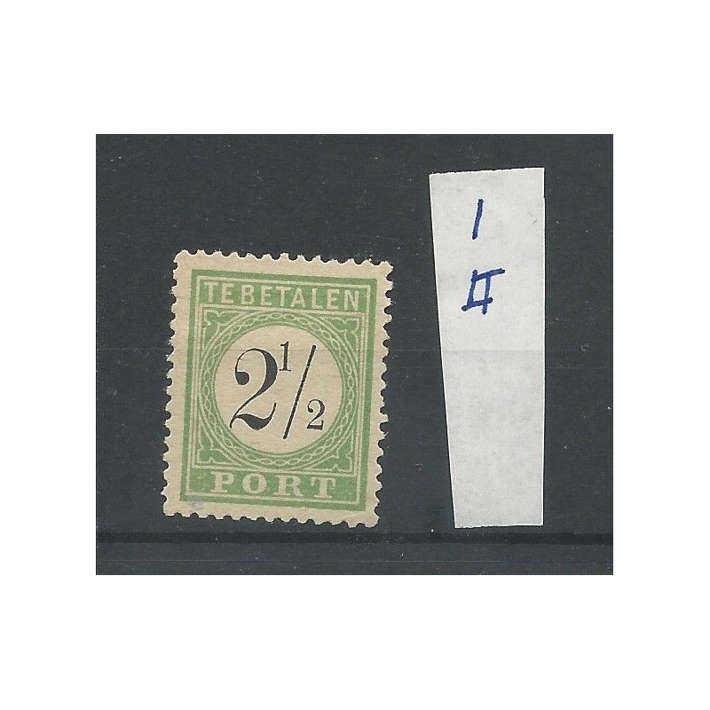 Curacao P1-II Port 1889 MH/ongebr CV 10 € Curacao P1-II Port 1889 MH/ongebr CV 10 €
