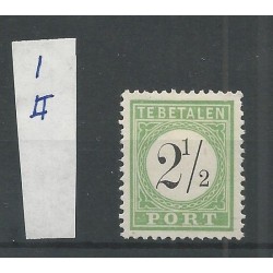 Curacao P1-II Port 1889 MH/ongebr  CV 10  €