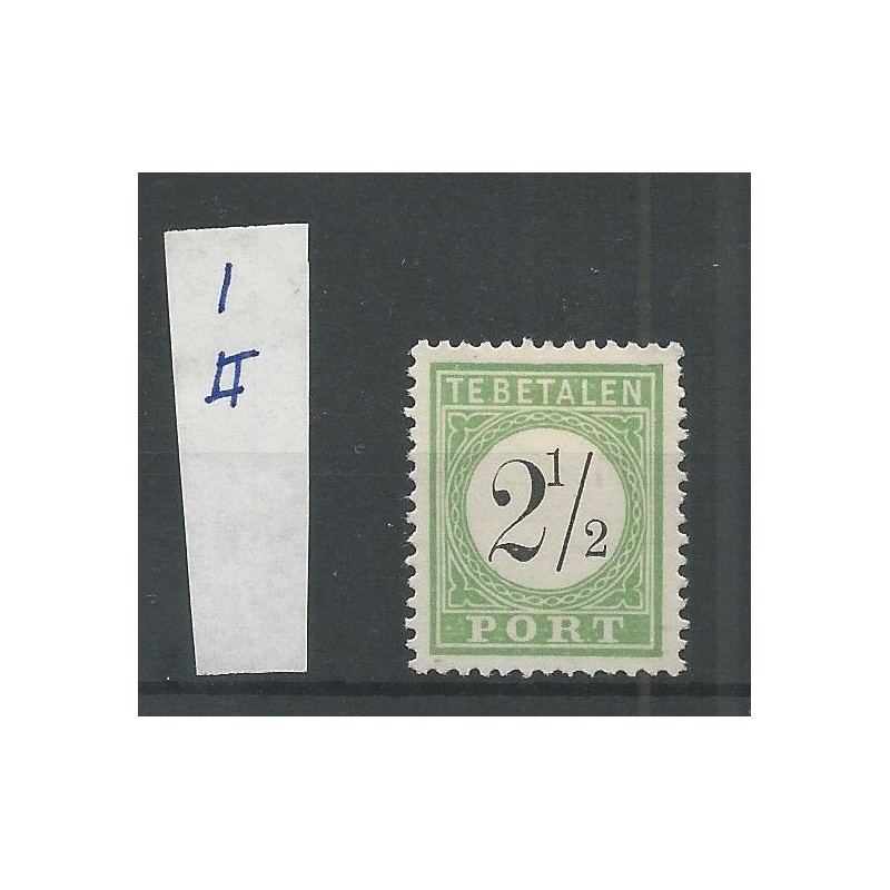 Curacao P1-II Port 1889 MH/ongebr CV 10 € Curacao P1-II Port 1889 MH/ongebr CV 10 €